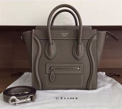 celine bag pantip|ถามเรื่องกระเป๋า Celine luggage nano ค่ะ .